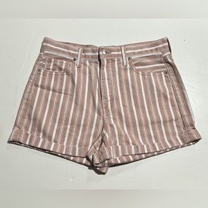 AEO  Striped Mom Short